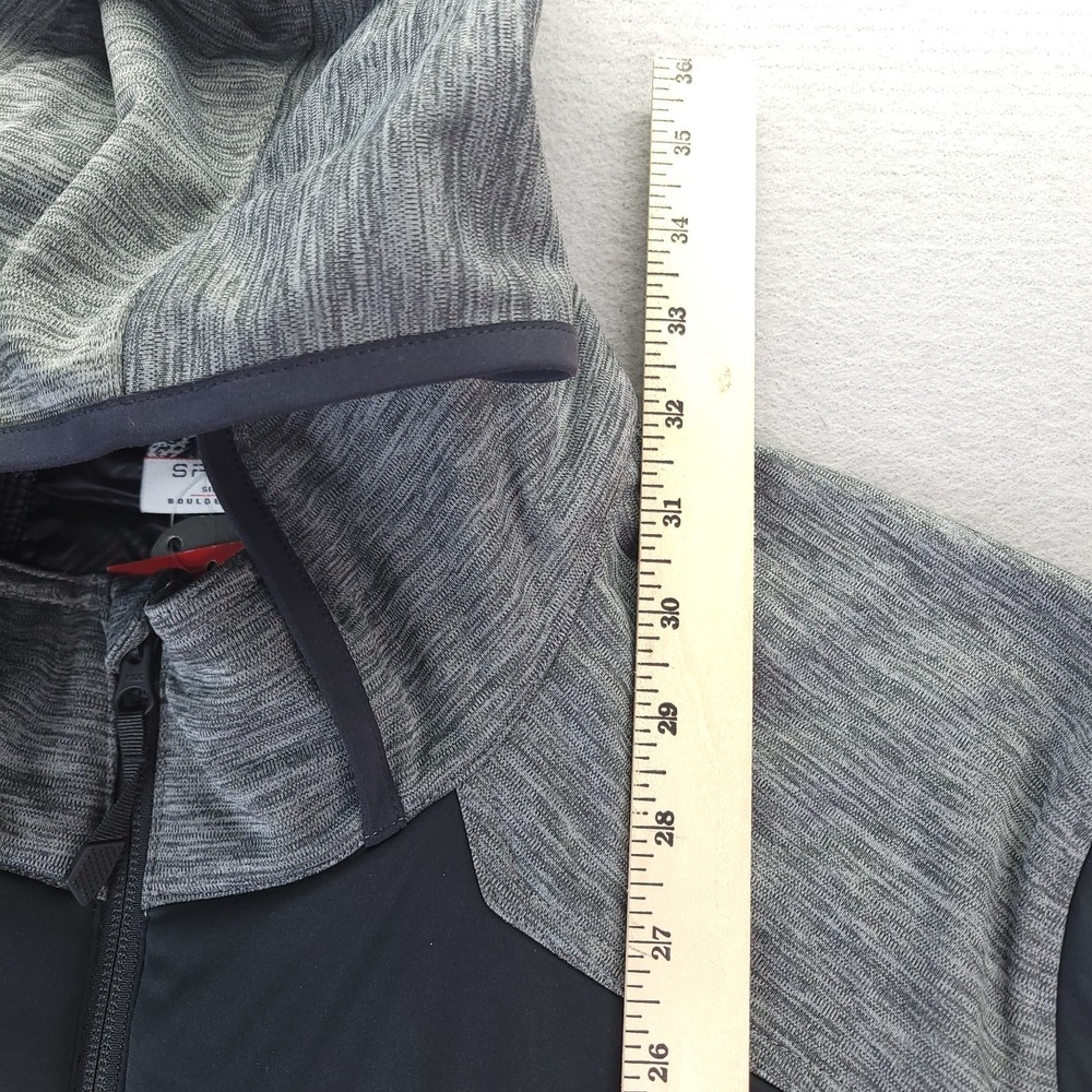 Spyder Transit GTX Infinium Hybrid Jacket Mens XL Grey Black Primaloft Goretex - Picture 13 of 14